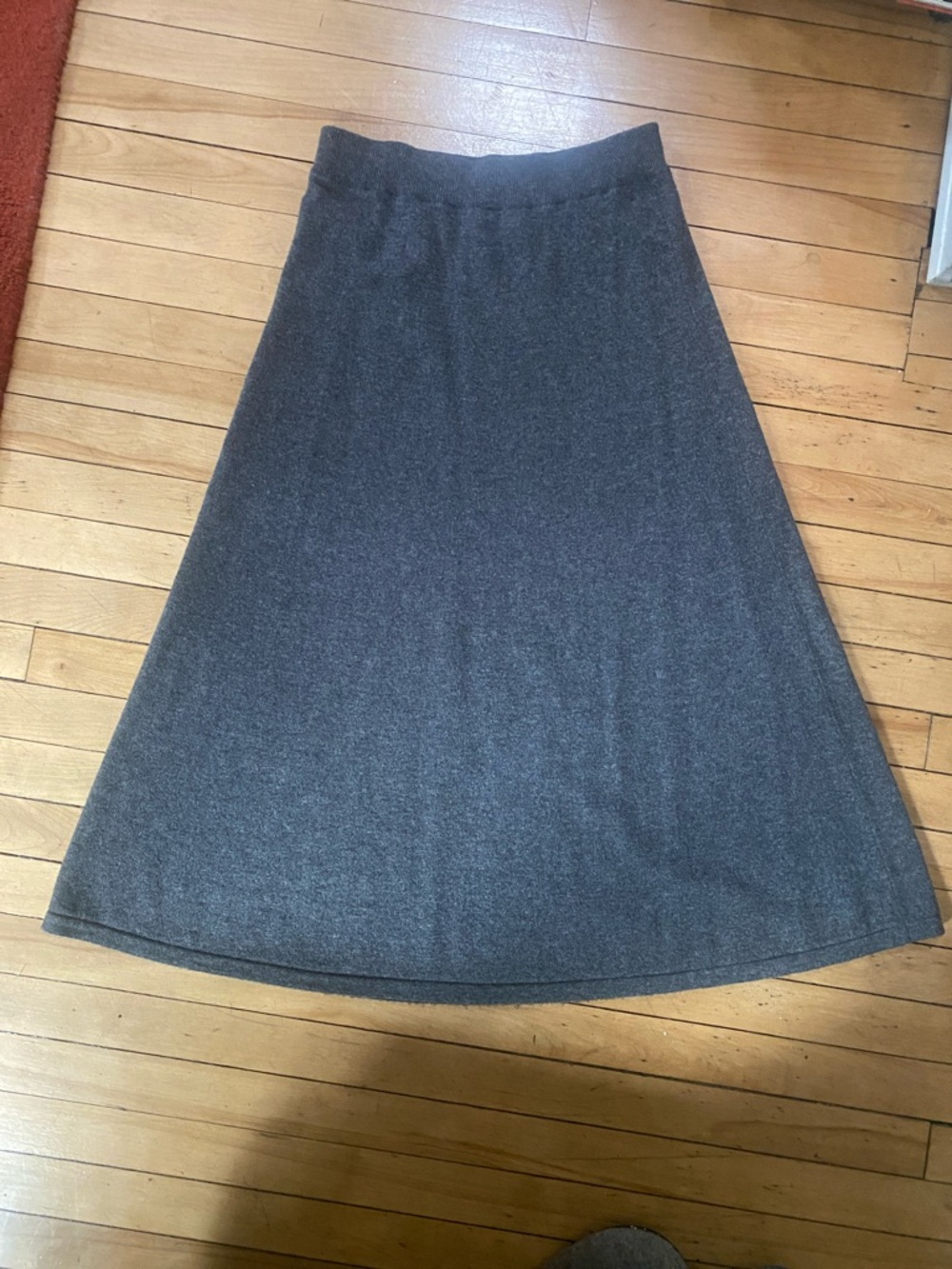 Johnstons of Elgin Cashmere A line skirt
